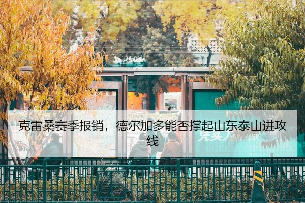 克雷桑赛季报销，德尔加多能否撑起山东泰山进攻线